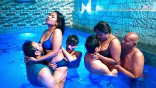 gangbang group sex Goa swimming
